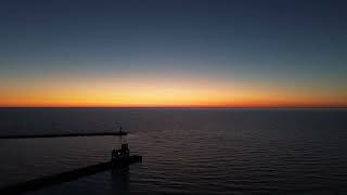 Kewaunee Lighthouse and Bay [upl. by Gerbold]