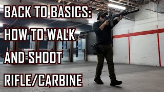 BACK TO BASICS HOW TO WALK AND SHOOT RIFLE [upl. by Aivatra]