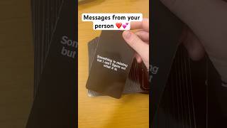 Messages from your person ❤️💕tarot tarotreading shorts messagesfromyourperson [upl. by Ynnob]