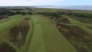 Gailes Links Flyover  Hole 18 [upl. by Delaryd66]