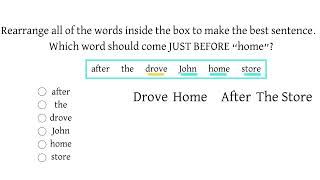 Wonderlic Rearranging Sentences 2024 301 [upl. by Eatnad594]