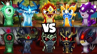 BABOSAS ELEMENTALES VS ELEMENTALES MALVADAS  SLUGTERRA SLUG IT OUT 2 [upl. by Leunamne]