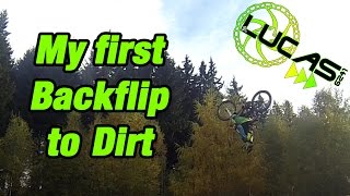 Bikepark Geißkopf 121014 Backflip HD [upl. by Haeluj]