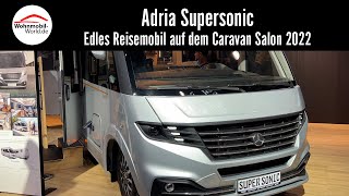 Der neue Adria Supersonic  Edler Camper auf dem Caravan Salon 2022 [upl. by Ahsemit910]