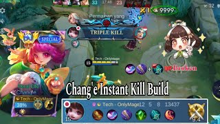 BACK ATTACK CHANGE ATTACK SPEED INSTAN KILL BUILD 100 BROKEN TOP GLOBAL CHANGE MLBB INDONESIA [upl. by Anival]