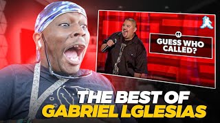 Gabriel Iglesias  Guess Who Called HILARIOUS REACTION [upl. by Boylan]