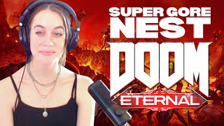 Music Producer Reacts to DOOM ETERNAL SUPER GORE NEST [upl. by Atnohsal]