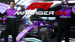 F1 Manager 2024  2BC Racing ep 1 [upl. by Isola]