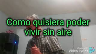 VIVIR SIN AIREkaraoke cumbia norteñafps [upl. by Schweiker248]