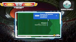 SPORTING CRISTAL VS ALIANZA LIMA PERU LIGA1 MAX [upl. by Lleneg183]