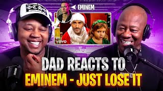 Dad Reacts to Eminem  Just Lose It Official Music Video [upl. by Anaz]