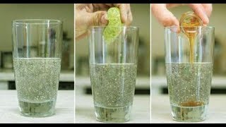 Como preparar agua de chia con limón para perder peso [upl. by Kate]