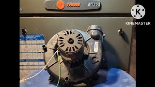 replace inducer motor  trane xr 90 furnace [upl. by Holloway]