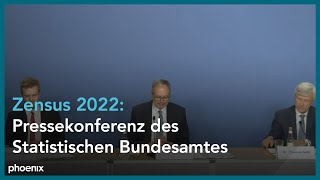 Statistisches Bundesamt zum Start des Zensus 2022 [upl. by Ynnav599]