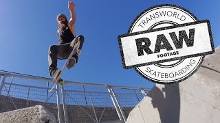 Chris Haslam Pro Spotlight Video Raw  TransWorld SKATEboarding [upl. by Maren]