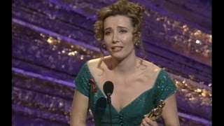 Emma Thompson Wins Best Actress 1993 Oscars [upl. by Bohs714]