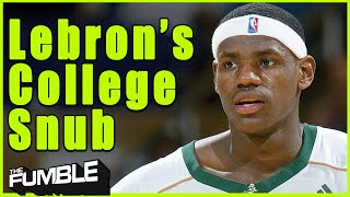 What If Lebron Went to College Rewriting Basketball History [upl. by Naujtna]