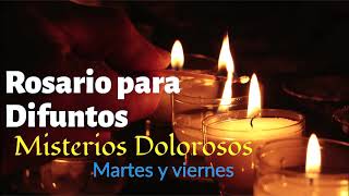 ✝️𝙍𝙊𝙎𝘼𝙍𝙄𝙊 𝙋𝘼𝙍𝘼 𝘿𝙄𝙁𝙐𝙉𝙏𝙊𝙎 Misterios Dolorosos Martes y viernes  📿Oraciones catolicas  Orar Unidos [upl. by Manheim996]