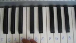 How to Play The Ocarina of Time Piano [upl. by Ahsiekal]