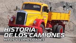 HISTORIA de los CAMIONES Hitos y curiosidades [upl. by Loggins248]