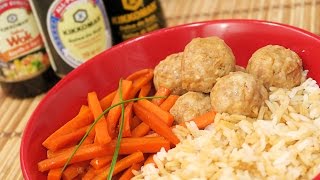 Albóndigas Asiáticas de Carne con Arroz [upl. by Attenwahs]