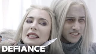 DEFIANCE Inside Episode  Where The Apples Fell  SYFY [upl. by Ahsan581]