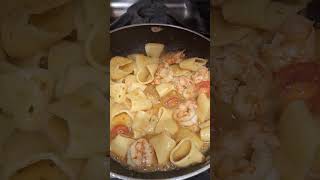 PASTA WITH SHRIMPS YOU CAN TRY ANY KIND OF PASTA FOR THIS MENU [upl. by Adnima939]