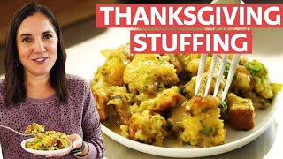 How to Make Easy Thanksgiving Stuffing  AllRecipes [upl. by Aron817]