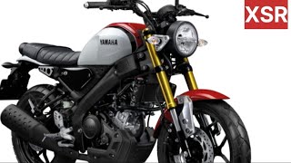 Yamaha XSR 155 cc bike price milage images  performance  design featuresand specifications [upl. by Leahcimed]