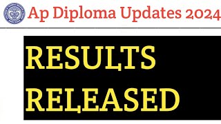 Ap Diploma Results released [upl. by Joannes]