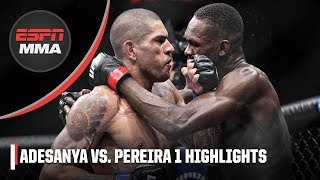 The story of Israel Adesanya vs Alex Pereira at UFC 281  ESPN MMA [upl. by Tenrag]