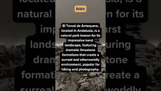 Spain facts El Torcal de Antequera [upl. by Ardnekat]