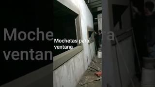 como hacer mochetas para ventanas [upl. by Eecyak]