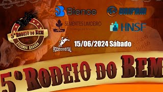 Rodeio ao vivo  Rodeio do Bem  Sábado  Faz Aragão Rodeio em Touros [upl. by Suiremed]