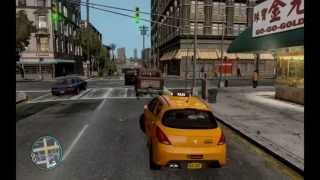 GTA IV  Taxi Mission 6 HD [upl. by Shimberg870]