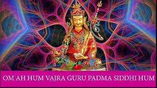 OM AH HUM VAJRA GURU PADMA SIDDHI HUM Guru Rinpoche quot ॐ अः हुँ वज्र गुरु पद्म सिद्धि हुँ Mantrar [upl. by Nide]