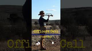 US Army Bugle Call Officers Call [upl. by Ecaj]