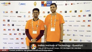 ICPC World Finals 2021  IIT Guwahati  Moscow [upl. by Enttirb881]