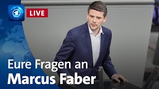 Eure Fragen an Marcus Faber  Bericht aus Berlin Extra [upl. by Winter]