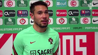 Raphael Guerreiro quotVamos fazer um grande jogo contra a Françaquot [upl. by Eittap]