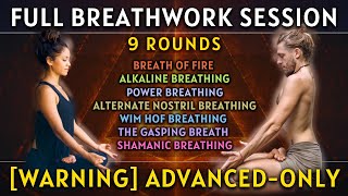 ADVANCED Full Breathing Session  9 Guided Rounds Multiverse Edition [upl. by Eel158]