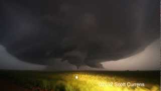 May 25 2012 LaCrosse KS Tornado Lifecycle [upl. by Inama]