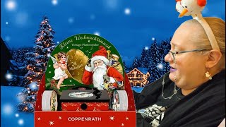 Coppenrath Red Mini Gramophone Advent Calendar Unboxing  Compiled From Our Vlogmas 2023 [upl. by Edmea]