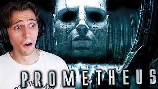 Prometheus 2012 Movie REACTION FIRST TIME WATCHING [upl. by Nosidam]