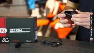 Sena SMH10 Bluetooth Headset from MotorcycleSuperstorecom [upl. by Adnamra]