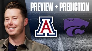 Kansas State vs Arizona Preview Predictions amp Bets  2024 [upl. by Annahc]