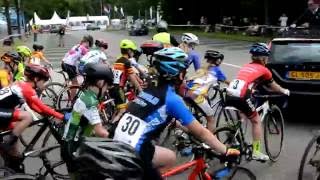 European Junior Cycling Tour Assen 2016 Categorie 2 [upl. by Ettenrahs]