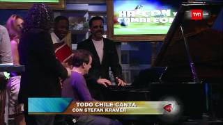 Stefan Kramer imita a Fito Paez y Sabina en Halcón y Camaleón HD [upl. by Akital495]