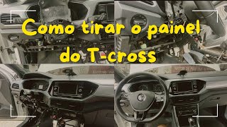 como desmontar o painel do Tcross [upl. by Fransis]