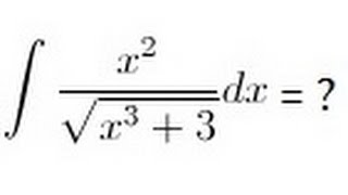 Calculus  Integration By Substitution 8 of 13 [upl. by Iphigeniah]